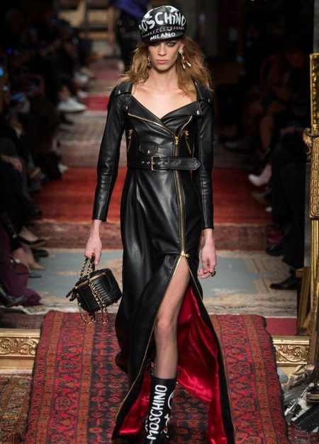 Accessoris per a vestit de pell negra