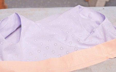 Fancy dress bodice for a girl