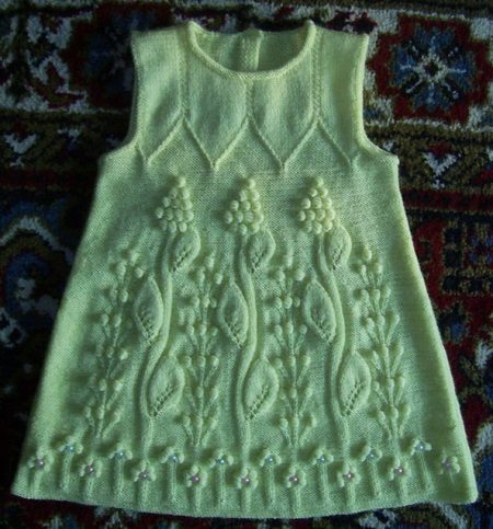 Knitted sundress Grapevine