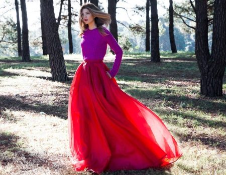 Beautiful long floor skirt