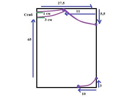 Patró de vestit de punt