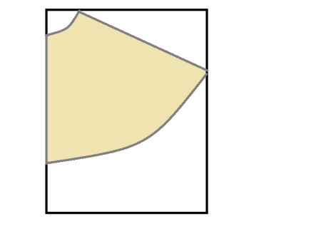 Patró de mitja falda