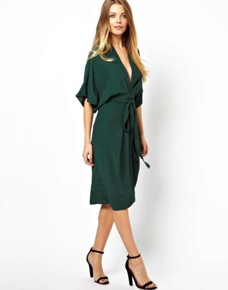 Do-it-yourself straight wrap dress