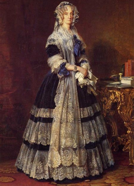 16th century layered skirt