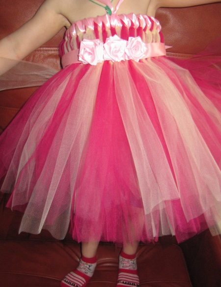Tutu skirt dress for girls - option 2
