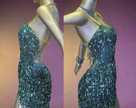 Latino Fransen Kleid