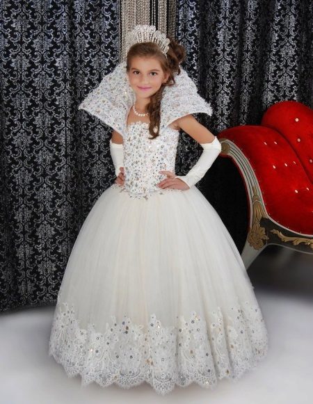 Gorgeous Christmas fluffy dress for a girl