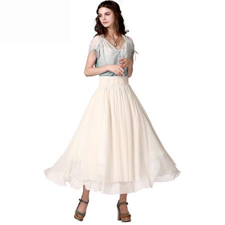 Lightweight elastic skirt