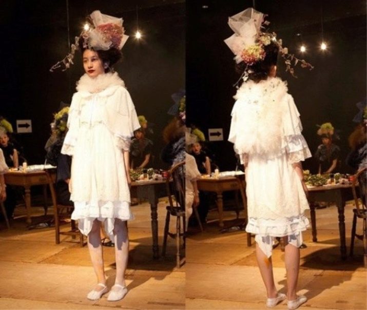 Scary wedding dress from Fur-Fur